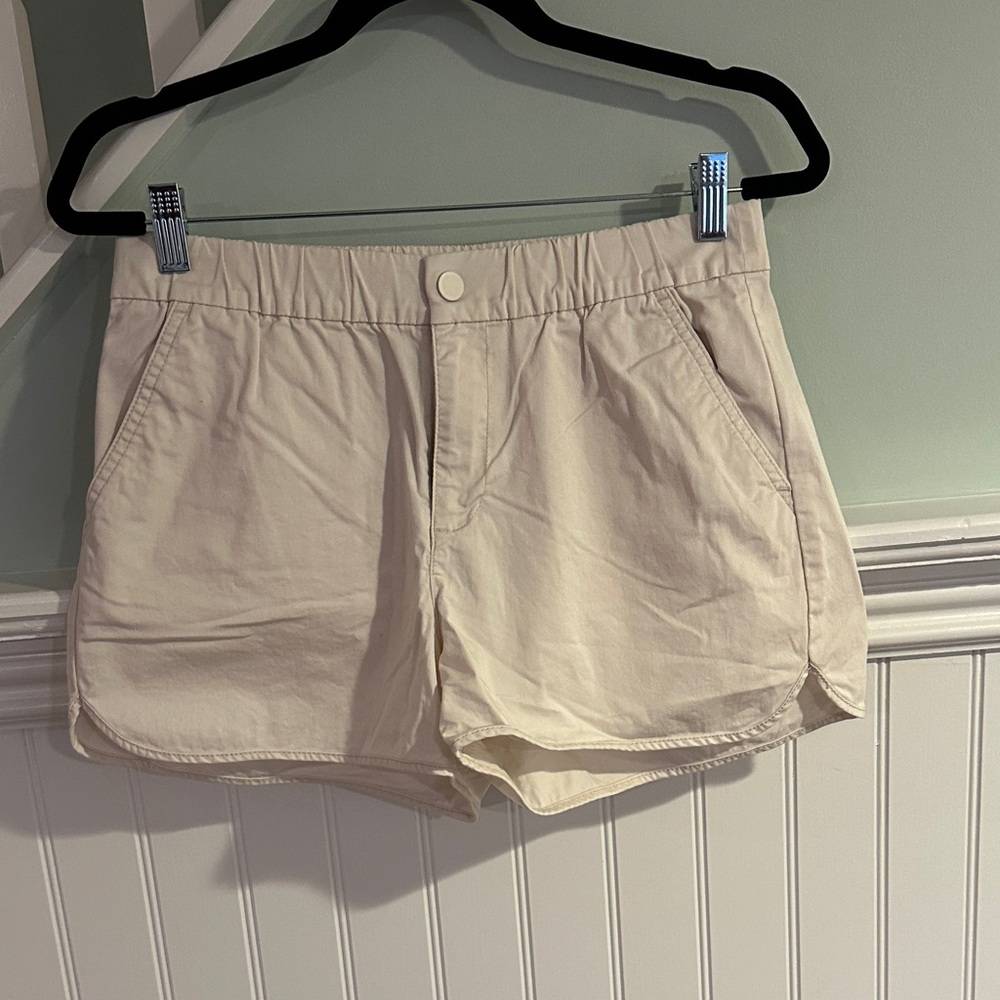 J. Crew Women's Cream Athletic Shorts